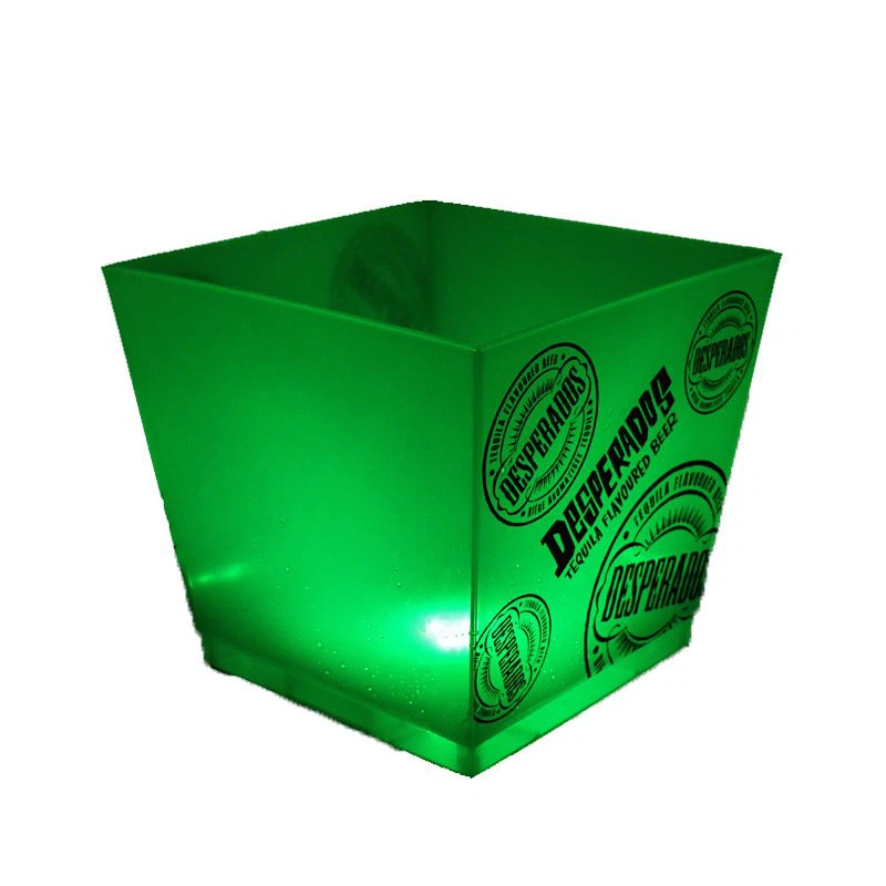 China manufacturers glowing ice bucket