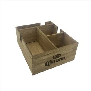 Corona Wooden Bar Caddy